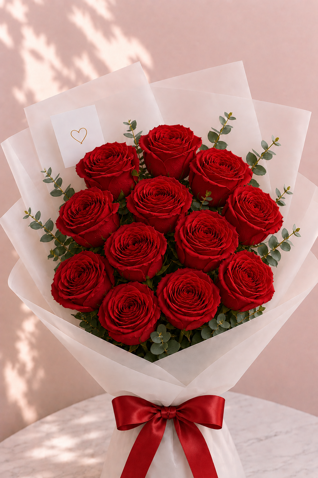 Ramo de 12 Rosas Premium