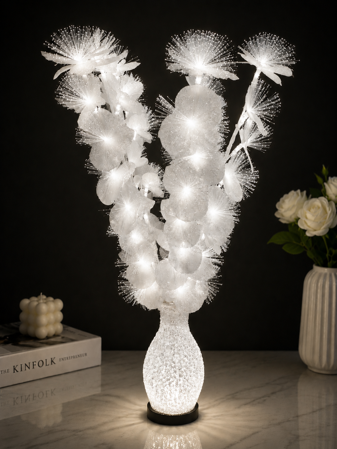 Florero eléctrico de Orquídeas